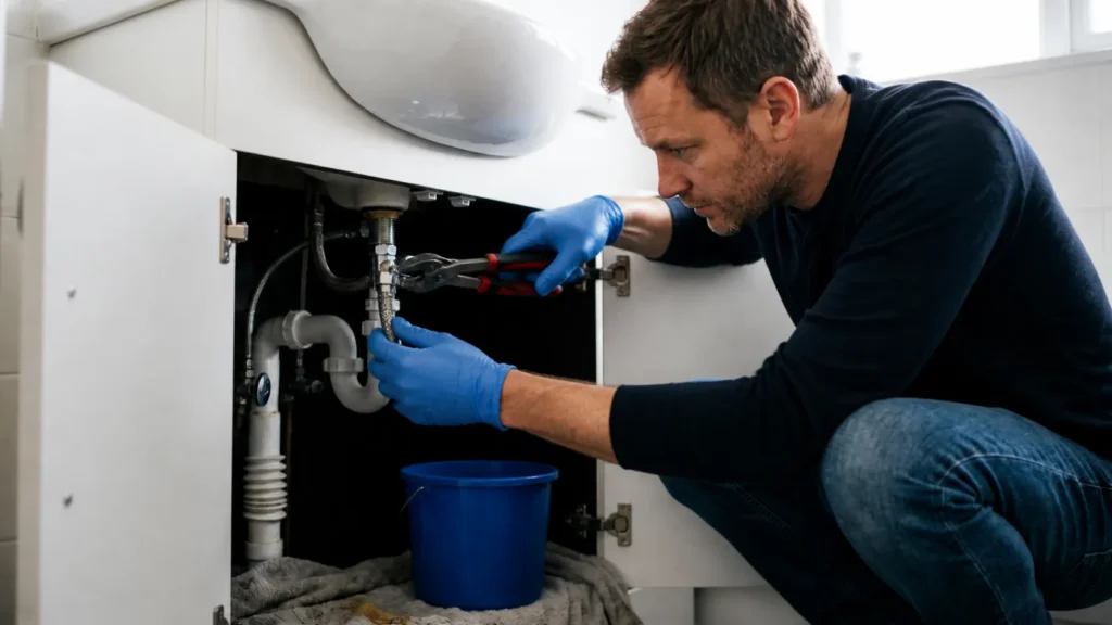 Do a repair or maintenance