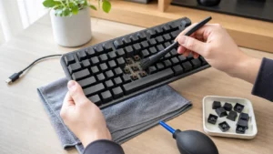 Kako očistiti tastaturu od prašine i mrvica
