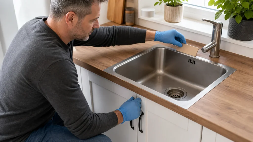 Stop using the faucet