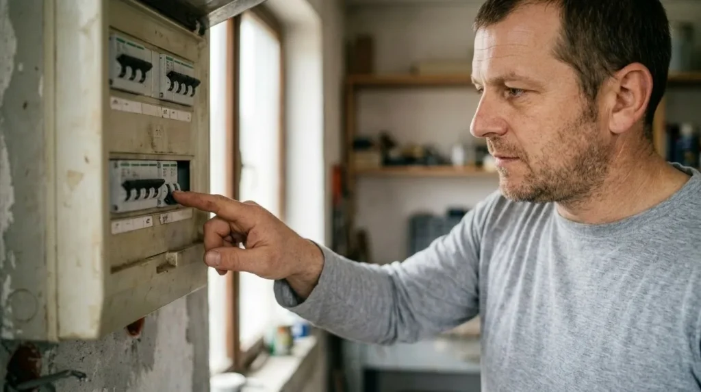 "Kako produžiti električnu instalaciju i ugraditi razvodnu kutiju" — korak 1