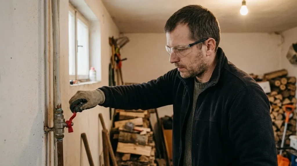 "Kako zaštititi vodovodne cijevi od smrzavanja zimi" — korak 4