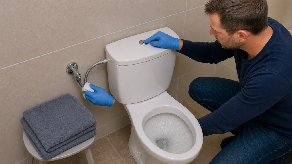 Flush and listen