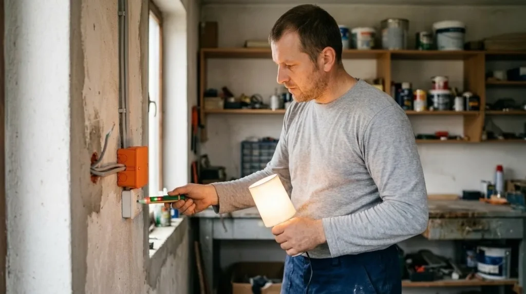 "Kako produžiti električnu instalaciju i ugraditi razvodnu kutiju" — korak 7